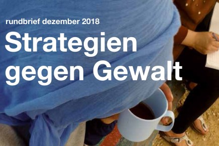 Wadi-Rundbrief Winter 2018: „Strategien gegen&nbsp;Gewalt“