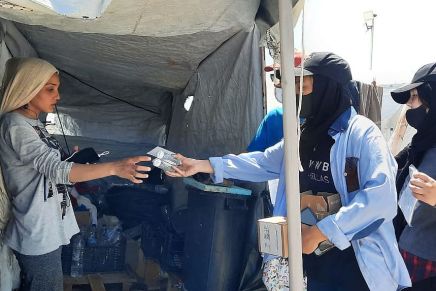 Intensivierung von Corona-Prävention auf&nbsp;Lesbos