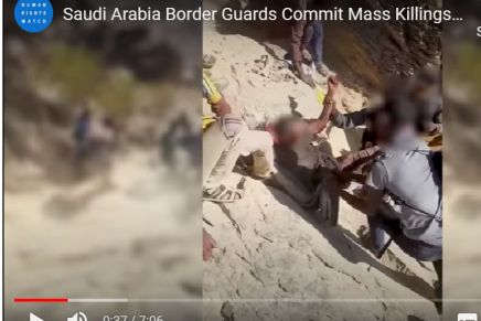 Saudi-Arabien verübt schwere Verbrechen gegen&nbsp;Flüchtlinge