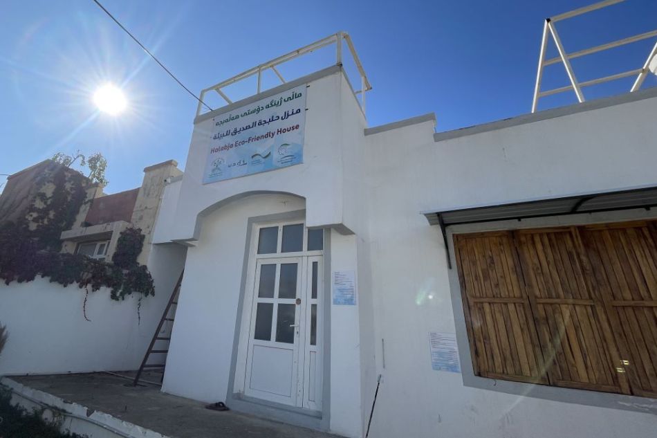 Modellhäuser für den Umweltschutz vor&nbsp;Eröffnung