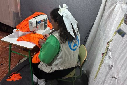 Unterstützung für die Flüchtlings-Selbsthilfsorganisation „Moria White Helmets“ auf Lesbos im Jahr&nbsp;2025